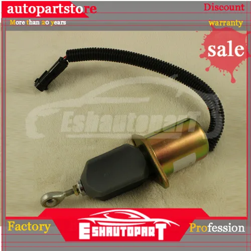 12V запорный электромагнитный клапан для Yanmar Cummins Synchro Start 3919422 3927152 3934171