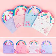 Bentoy Milkjoy Радужный цветок 50 шт. Страница Блокнот для заметок домашний офис липкий блокнот для девочек школьный студенческий блокнот бумажный чехол для заметок