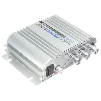 

New Hongxing 168Ah Car Amplifier Sound Mode Radio Mp3 Speaker Led Hi-Fi 2 Channel Mini Power Player Support Cd Dvd For Auto Moto