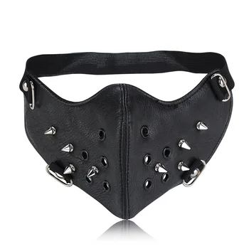 

Windproof Winter Leather Warm Motorcycle Riding Face Mask Dust Respirator for Adult Available Headwear Riding Mask Holiday Gift
