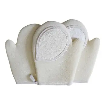 

Body Cleaning Loofah Glove/pad Exfoliating Egyptian Loofah Glove Natural SPA Environmentally Bath Body Scrubber Daily Skin Care