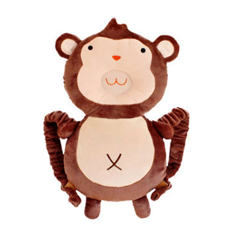 Милая детская подушка для защиты головы, подголовник, подушка для защиты спины, защитная подушка S7JN - Цвет: monkey