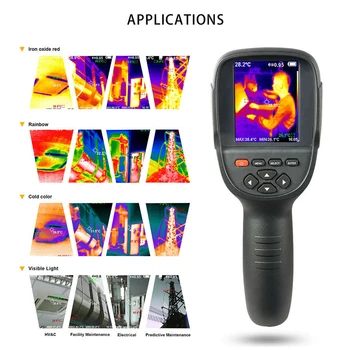 

35200 Pixel Medical Detector Digital Infrared Color Display Handheld High Resolution Portable Thermal Imager 3.2" Screen Traffic