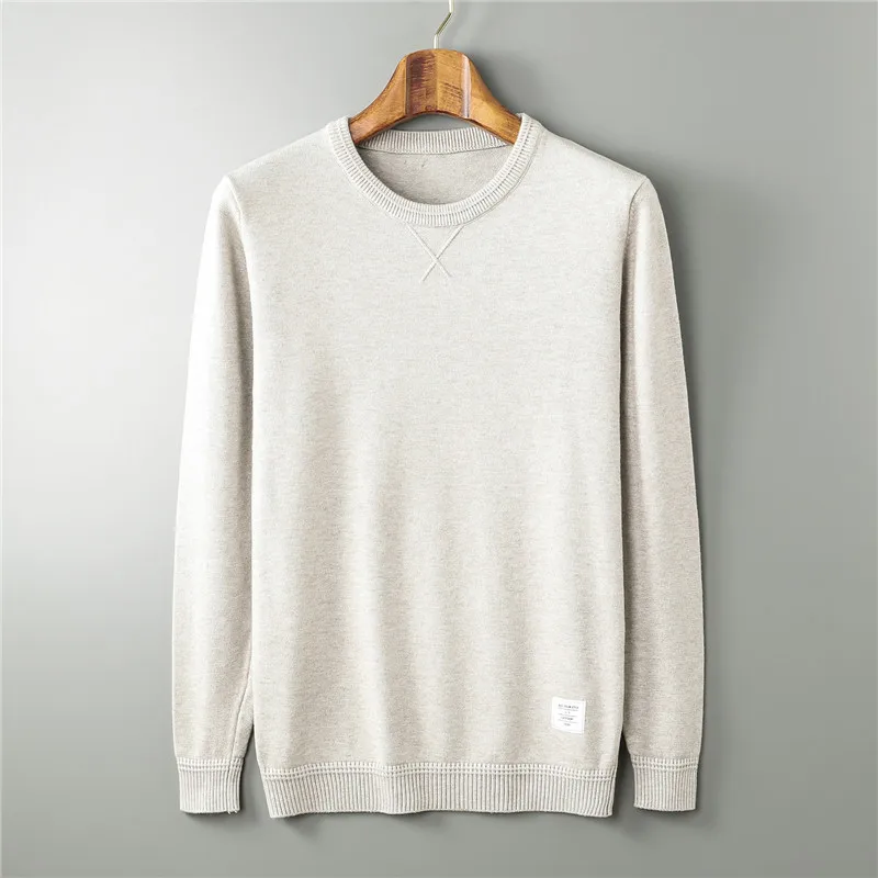 Men Sweater O-Neck Solid Knitted Sweater Men 2019 Medium-thick Undercoat Casual Sweater Pullover Autumn Winter Warm Sweater Men Sweater O-Neck Solid Knitted Sweater Men 2019 Medium-thick Undercoat Casual Sweater Pullover Autumn Winter Warm Sweater