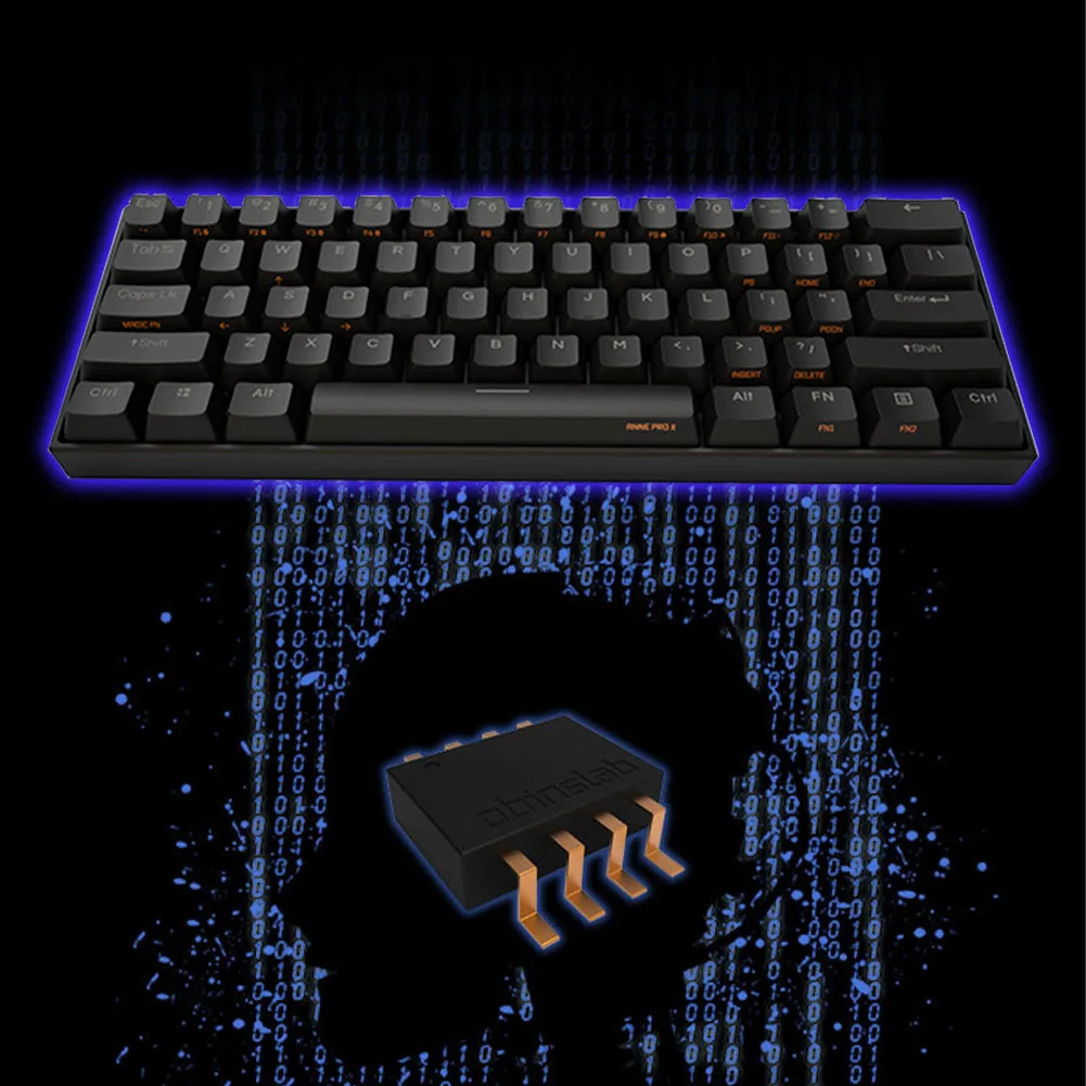 61 Ключ Bluetooth 4,0 офисный портативный Тип C ноутбук ПК аксессуар ноутбук RGB игровая Беспроводная подсветка механическая клавиатура USB