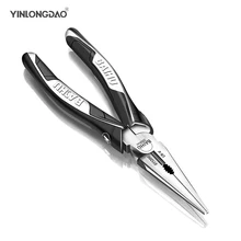YINLONGDAO Multitool zestaw szczypiec szczypce do zdejmowania izolacji Crimper Cable Cutter Crimp elektrycy narzędzia długi nosek szczypce ukośne