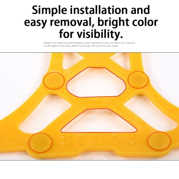 

Hot New Universal Emergency Car Wheel Tire Snow Chain TPU Anti Skid Strap Vehicle Off-Road Safe Tire Wheel Chain Tire Snow Chain