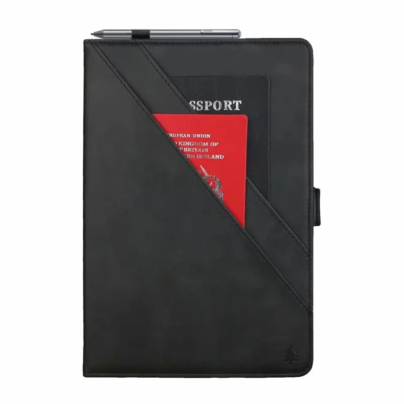 Черный Для huawei Mediapad M6 8,4 дюймов чехол с функцией сна/пробуждения для huawei Mediapad M6 8," VRD-AL09/W09 откидная крышка-подставка+ 3 в 1 - Цвет: Черный