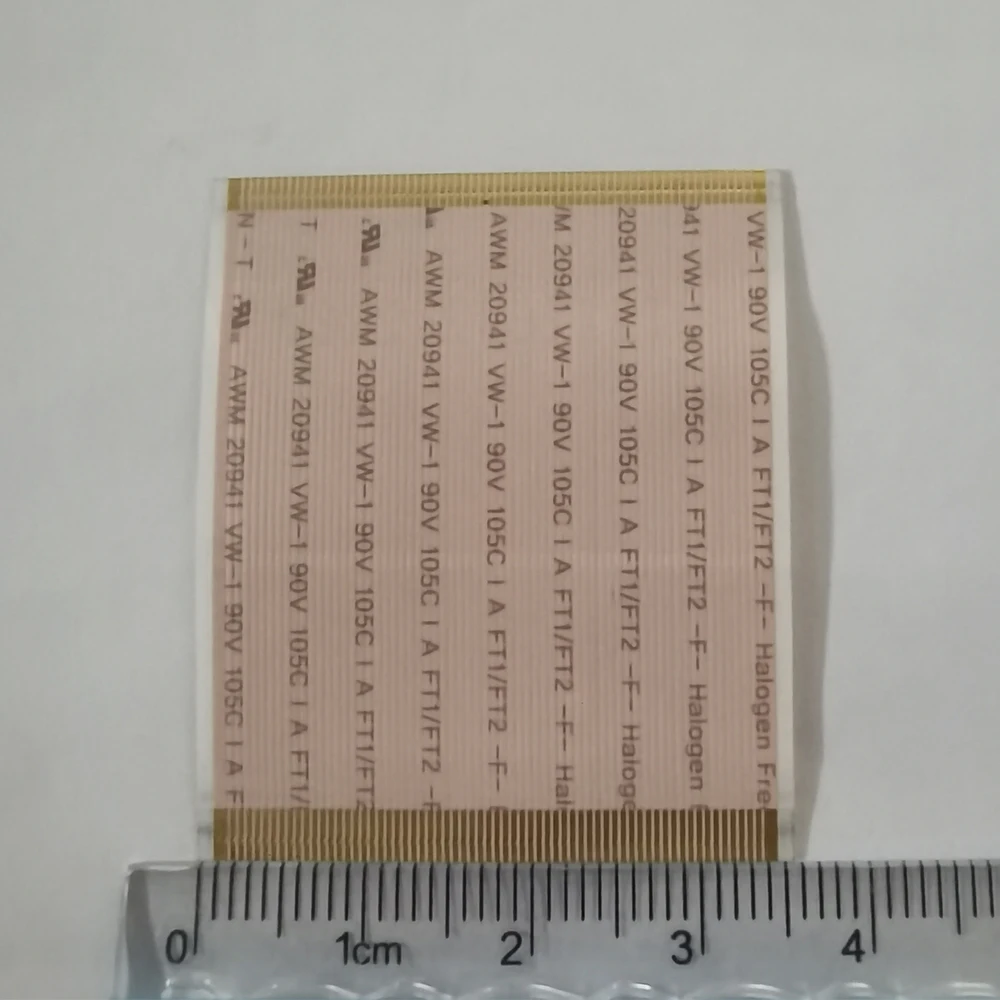 2269 Original Flex Cables 68 pin Tcon Card Cable Without Buckle Flexible 35mm X 42mm Tcon Board Connector Connection Flex Cable car flex cable