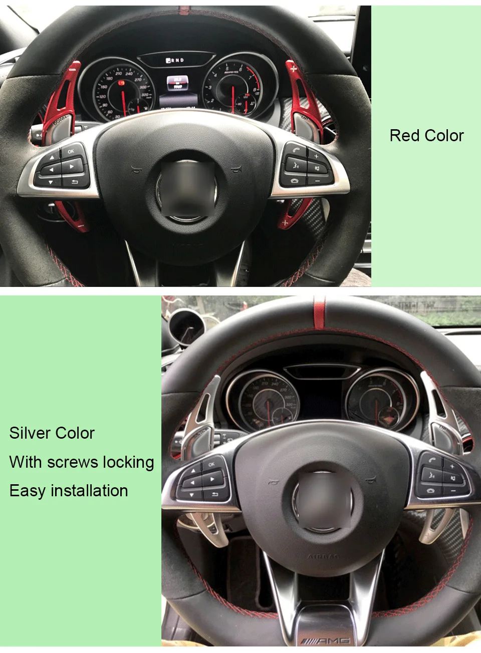 2 шт. Автомобильное рулевое колесо сдвиг Paddle Shifter расширение для бензамид G63
