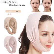 

2 Colors V Face Cheek Lift Up Band Face Thin Mask Reduce Double Chin V-Line Shaping Bandage Anti Wrinkle Band Face Bandage