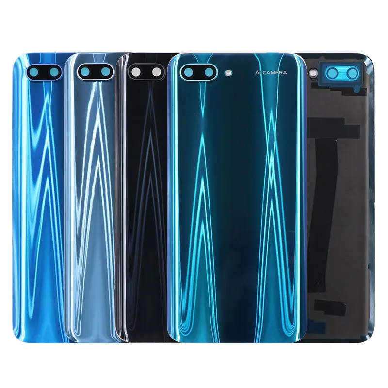 Для huawei Honor 10 чехол со стеклянной батареей с объективом камеры Замена тонкий защитный чехол для батареи для huawei Honor 10