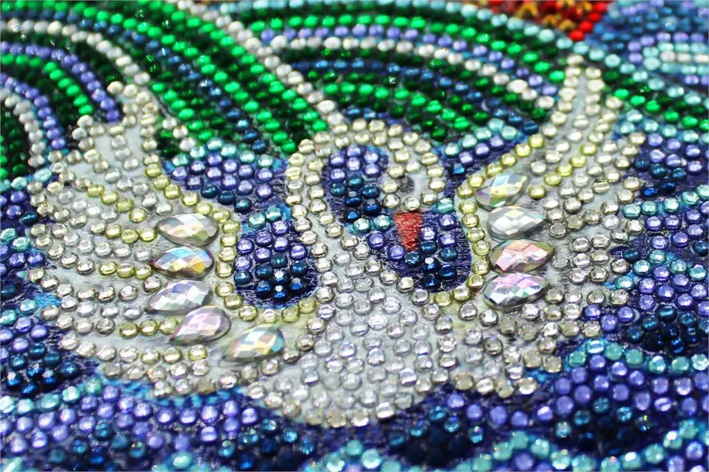 Kexinzu Diy Art Алмазный альбом для рисования дневник Полный Круглый Вышивка мозаикой из стразов A5 64 страницы сова с изображением павлиньей мандалы бабочка