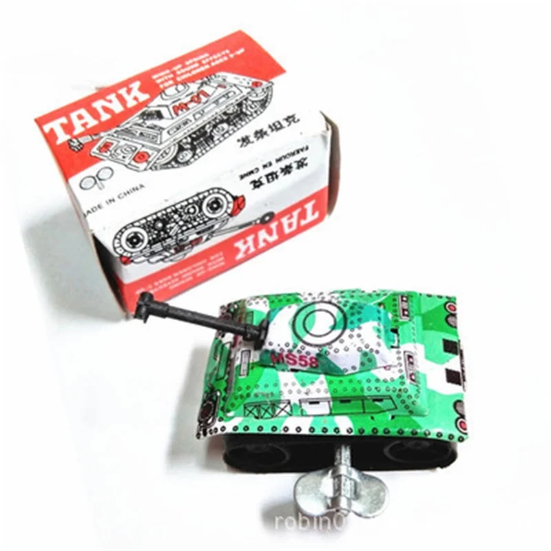 Chinese classic children's toy wind-up tin frog jumping frog toy tin rooster nostalgic tin toy mouse rabbit toy