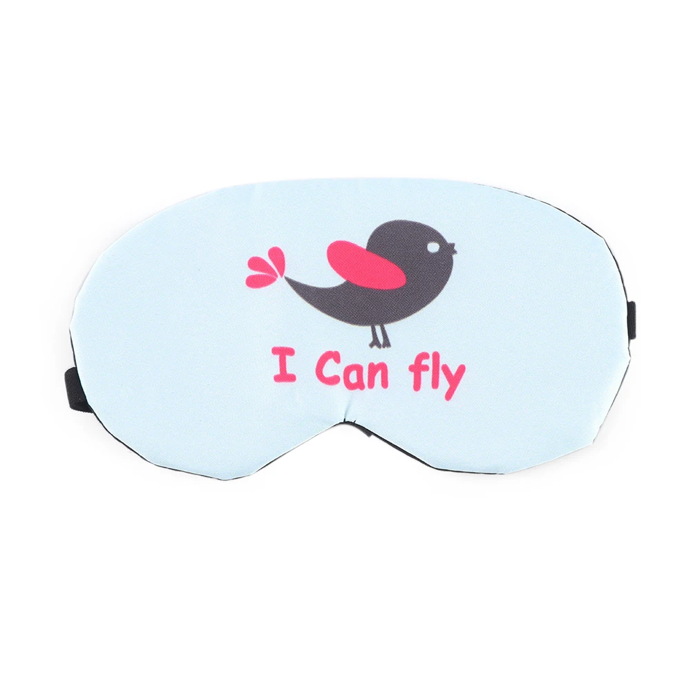 1Pc Cartoon Cute 3D Blackout Sleeping Eye Masks Soft Padded Shade Cover Rest Travel Relax Breathable Blindfold Nap Aid Eye Patch - Цвет: 08