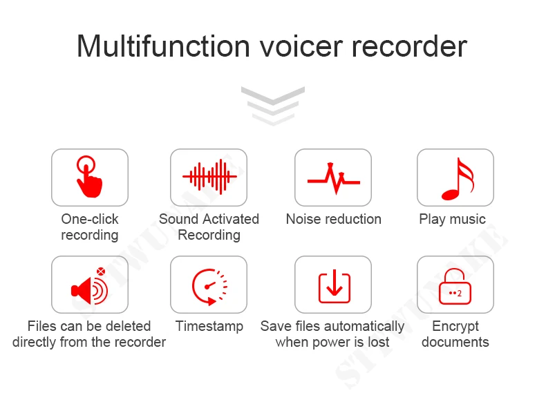 voz mini gravação ativada ditaphone micro áudio