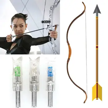 

Light Hunting Arrow Arrow Nock Tail Shooting Archery Field Training Bow 3 Colors 7.62mm Dress Up Props Outdoor Sports Durable