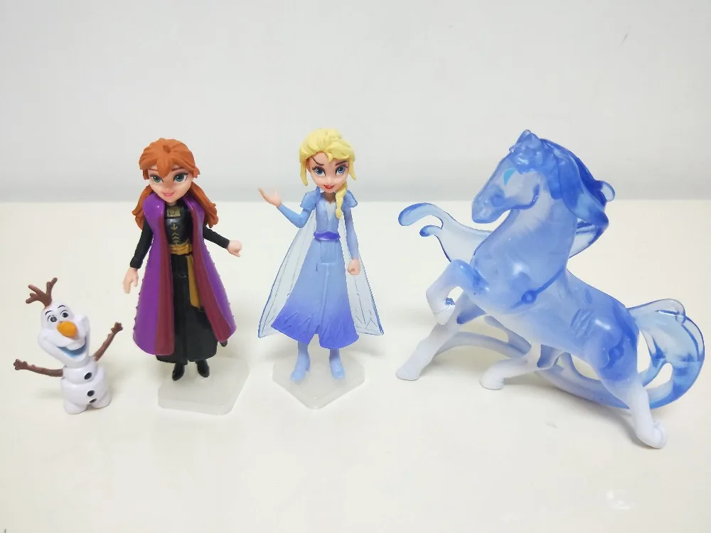 Оригинальные игрушки disney Frozen2, Эльза, Анна, принцесса, кукла, Олаф Кристоф, Свен, фигурки, игрушки для девочек, подарок на день рождения, Рождество