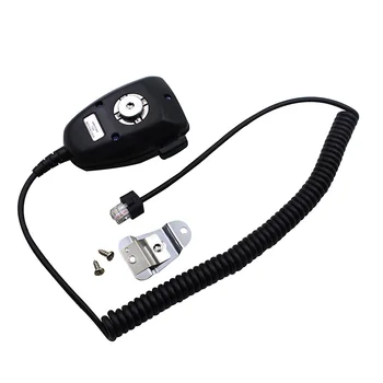 

Speaker Microphone With Screw Black Replacement Set Heavy duty Durable