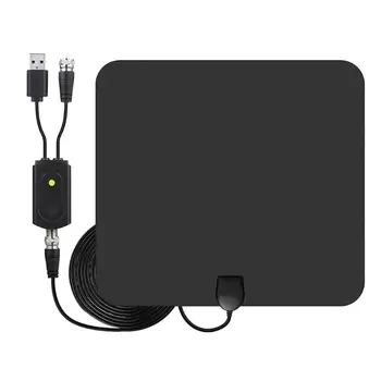 

4K 1080p Digital TV Antenna 450 Miles Signal Amplifier Indoor HDTV Aeria