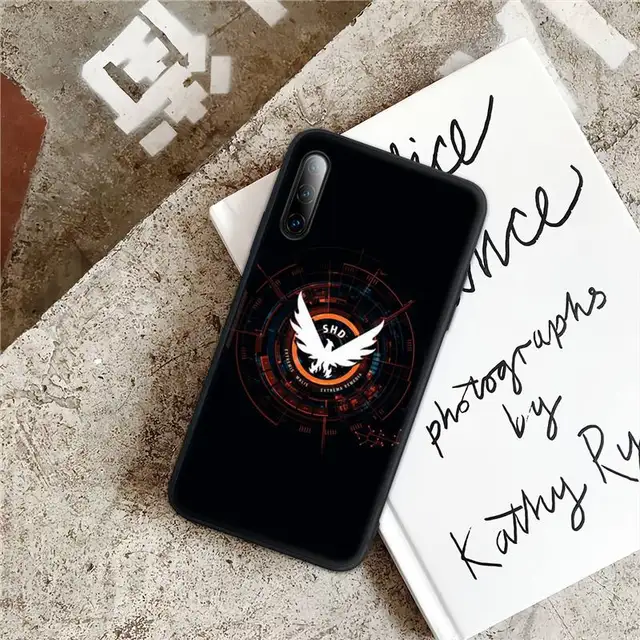 TOM CLANCY'S THE DIVISION 2 LOGO Black Mobile Phone Case For Samsung Galaxy S9 S10 S20 S21 S30 Plus Ultra S10e S7 S8 Cover a5
