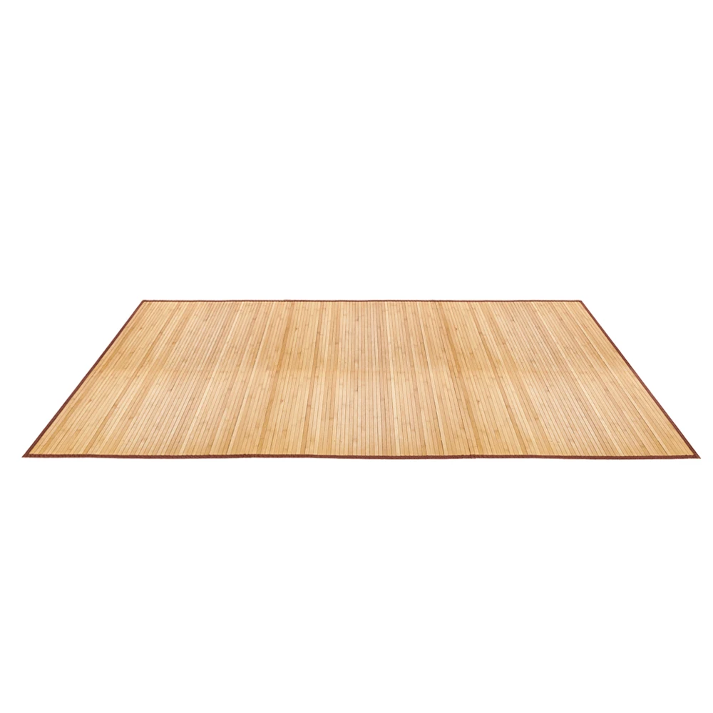 5"*8" Non sliding Waterproof Bamboo Floor Mat NaturalBath Mats