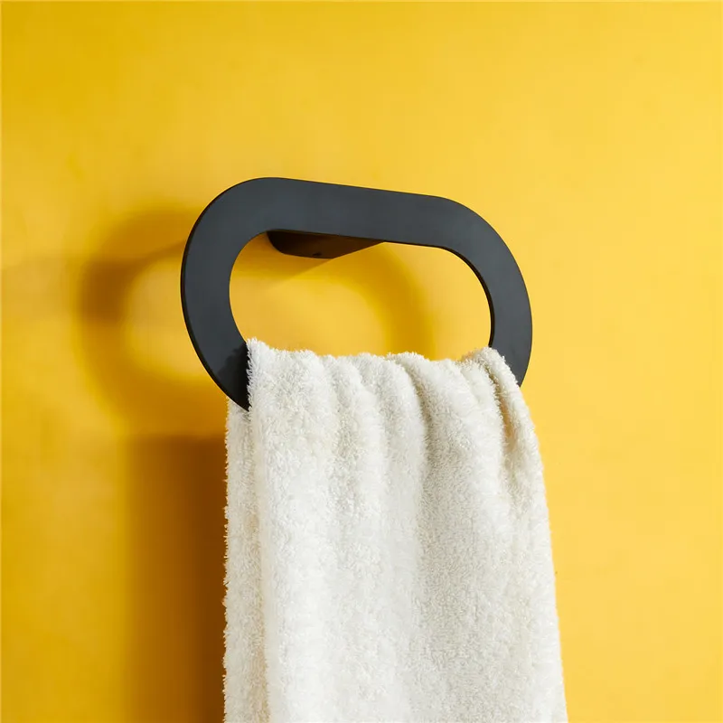 Vidric black towel ring Bathroom accessories Decoration USA style