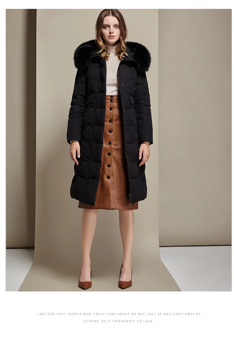 White Duck Down Coat Puffer Feather 