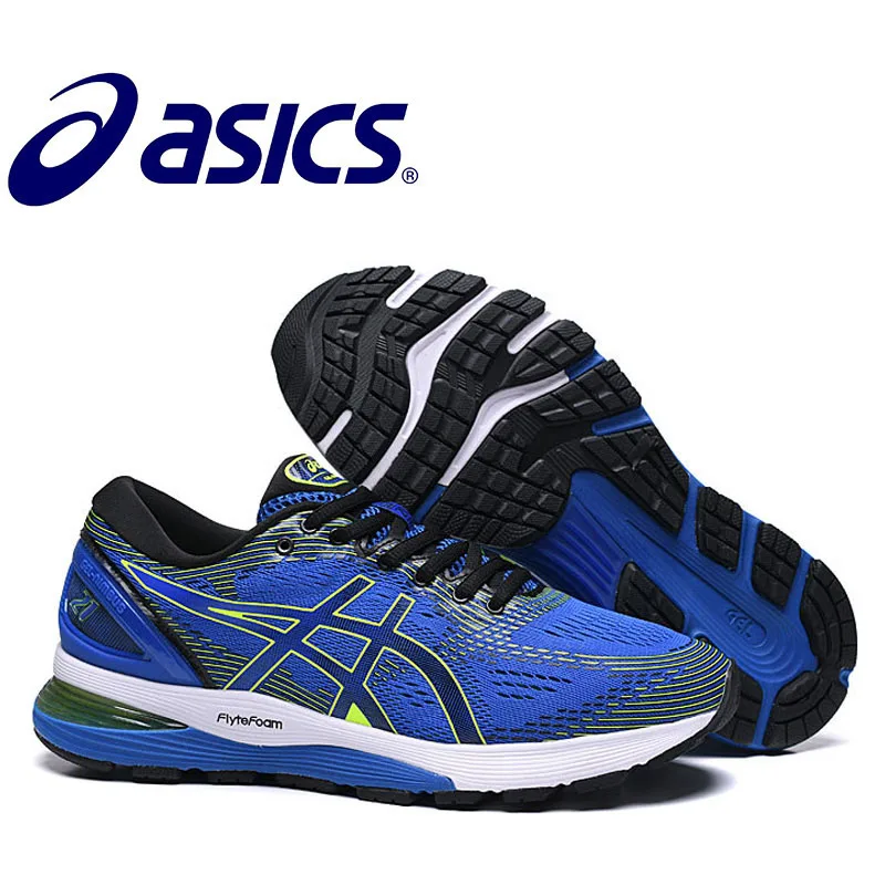 Новинка ASICS-Gel Nimbus 21 мужские кроссовки Asics мужские кроссовки для бега спортивная обувь для бега Gel Nimbus 21 men s - Цвет: Nimbus 21-1