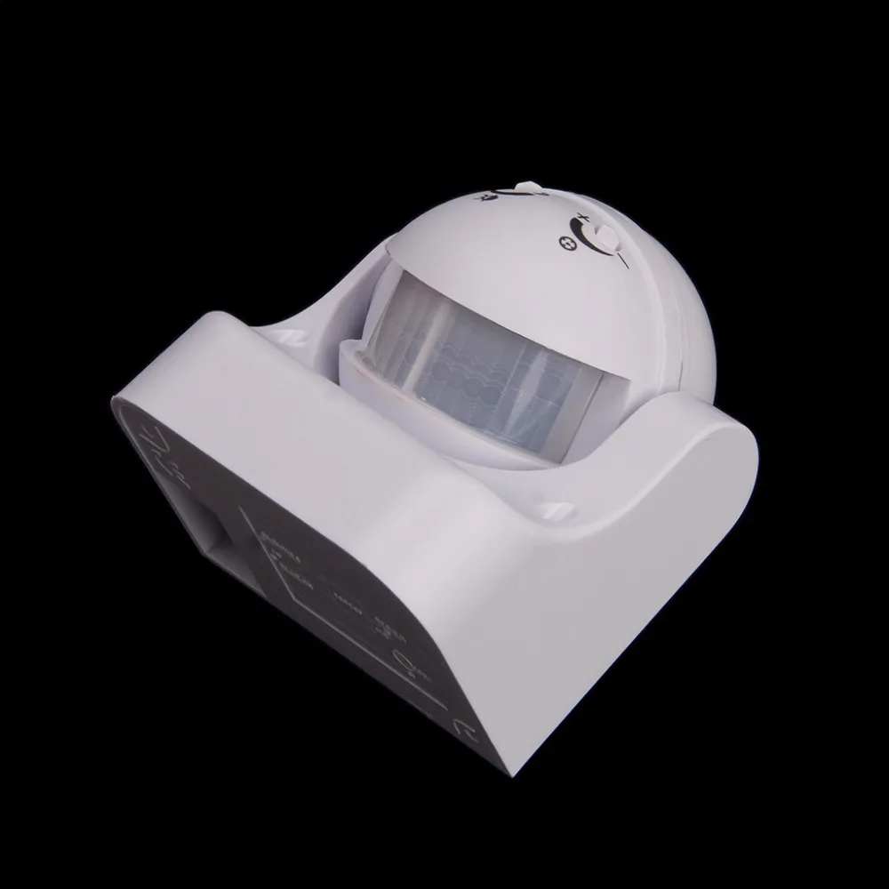 110-240 в 180 градусов Открытый IP44 Безопасности Инфракрасный датчик движения из pir детектор переключатель движения