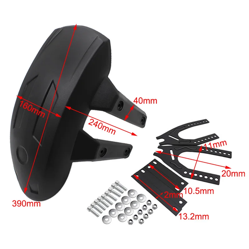 Nordson Universal Motorcycle Rear Fenders Wheel Cover MudGuard Splash Guard Mudguard Bracket Motocross Dirt Bike ATV Fenders