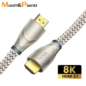 

HDMI 2.1 Cable 8K/60Hz 4K/120Hz 48Gbps Wire Converter High Quality Video Audio Cord TV Monitor Projector Splitter Extender