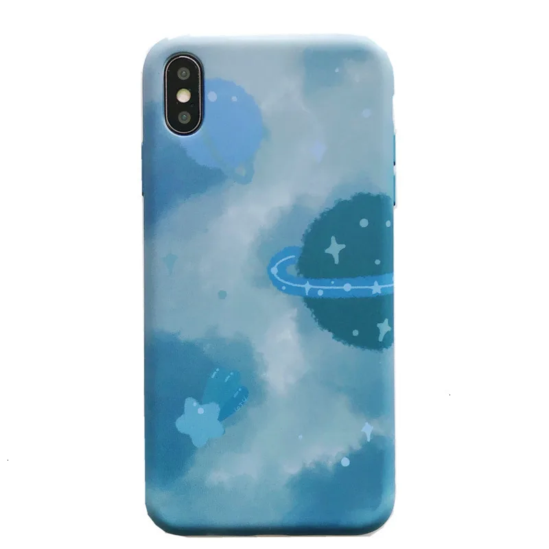 Original creative star mobile phone case for iPhone11 X XS XR XSMax 8 7 6 6S PluS liquid silicone feel TPU drop protection cover |