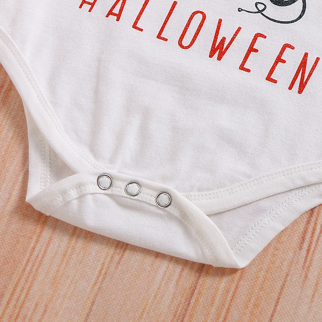 Newborn Infant Baby Girl Boy Romper Shorts First Halloween Outfits Costume Set Soft Cotton Blend Long Sleeve O-neck Baby Clothes