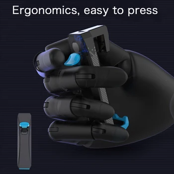 

Burst Shooting Controller with Vibration for iPhone Android Phone for PUBG Mobile Game Electronics Replace Accessories