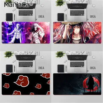 

MaiYaCa High Quality Naruto Anime DIY Design Pattern Game mousepad Free Shipping Large Mouse Pad Keyboards Mat