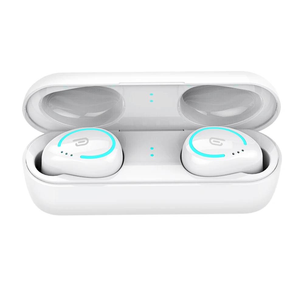 TWS-I8 Bluetooth беспроводные наушники Bluetooth 5,0 TWS наушники мини-вкладыши Pods стерео Музыкальная гарнитура 400 мАч Внешний аккумулятор - Цвет: Белый
