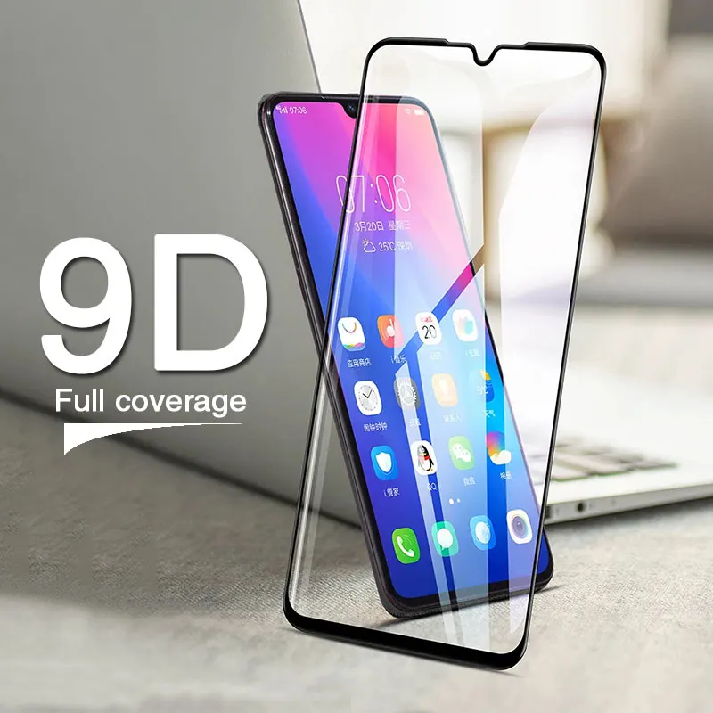 9D полное покрытие закаленное стекло для Xiao mi 8 9 Защитное экрана протектор Red Note 7 5