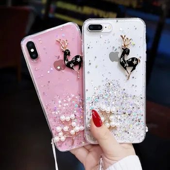 桜ラインストーンケースiphone 11 xr 7 8 11プロmax x xs最大プラス6 6sカバーとキックスタンド