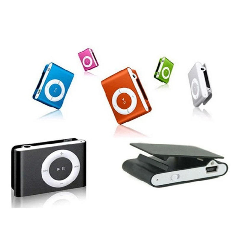 Водонепроницаемый зеркальный портативный mp3-плеер с мини-зажимом спортивный