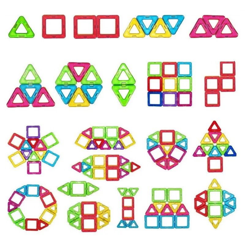 Magnetic blocks DIY building construction single bricks magnet model educational toys for children kids birthday Christmas gifts magnetic building blocks magnetic assembly toy