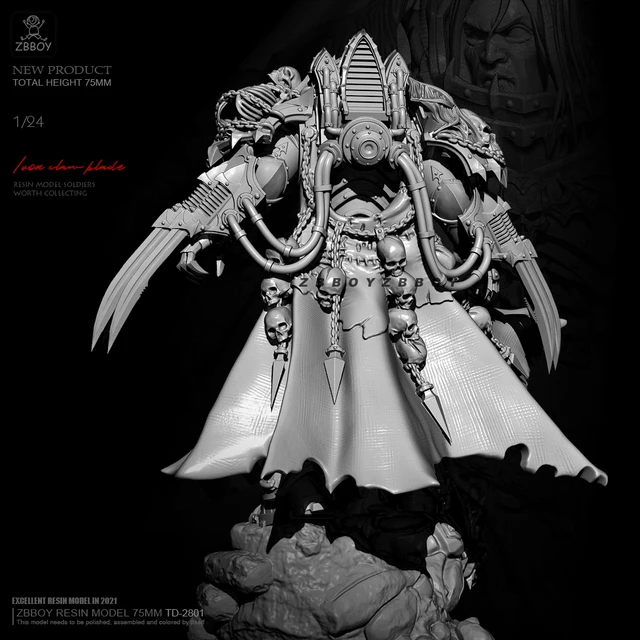 75mm 1/24 Resin model kits DIY figure self-assembled TD-2801 4