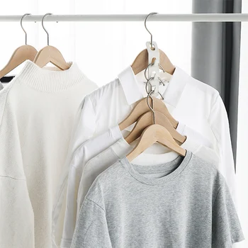 

4/8/12pcs Connection Hook for Hanger Multifunctional Household Multi-layer Space-saving Organizer for Clothes Hanger HYD