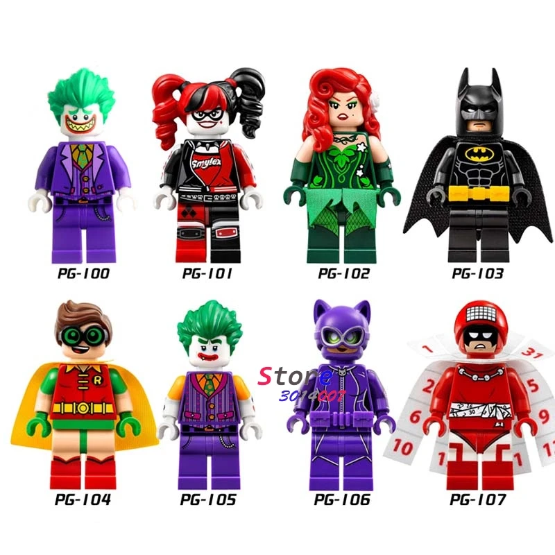 10Set-PG8032 10 компл. DC Серия 5 Аквамен чудо женщина Лига Справедливости Супермен флэш киборг Бэтмен модель Кирпичи Детские игрушки подарок - Цвет: 10Set-PG8032