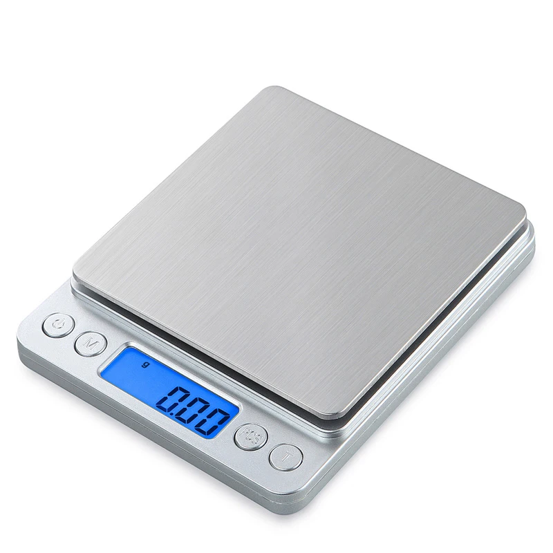 Портативные электронные продукты питания весы 3000 г/0,1 г почтовые кухонные ювелирные изделия Вес балансовая цифровая шкала 500 г 0,01 точные весы