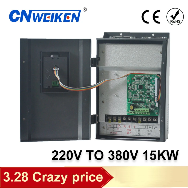 周波数変換器モーター 220v 15kw 18 5kw 22kw 3 出力 380v 50 Hz 60 Hz Ac ドライブ Vfd 周波数インバータ Inverters Converters Aliexpress