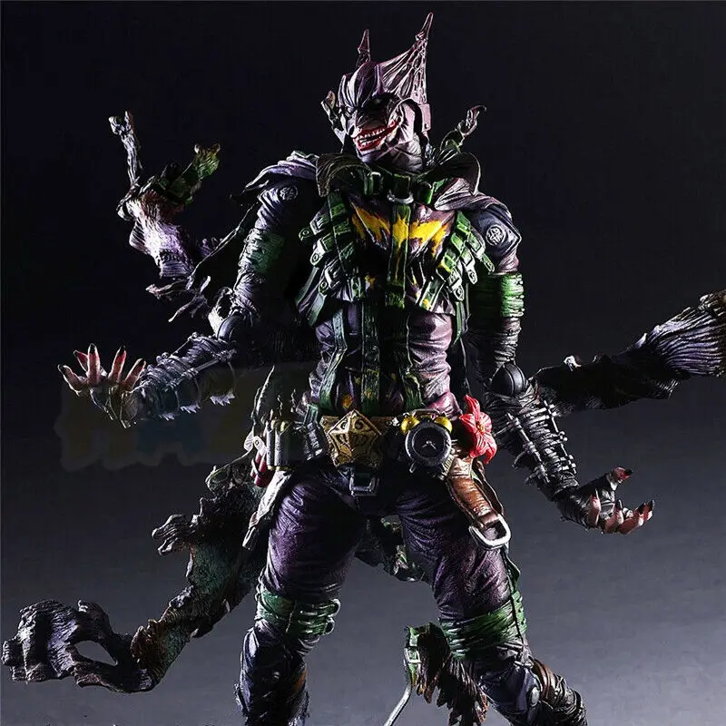 DC Comics Play Arts Kai Batman Rogues Gallery Joker PVC Action Figure Toy Model Collection Batman F