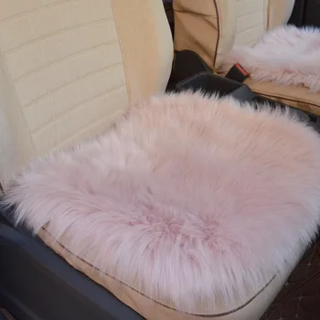 

Universal Warm Car Seat Mat with Comfortable Soft Fluffy Wool For Auto Car Seat Mat Pad