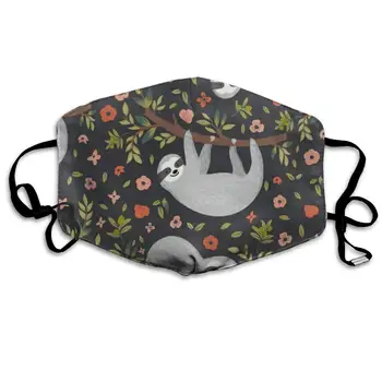 

Face Mask Cute Sloth Cartoon Special Cycling Half Face Earloop Face Mask For Woman