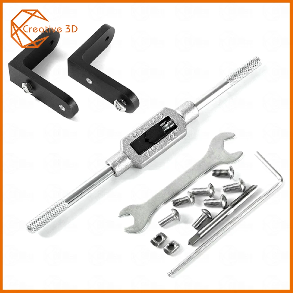 Supporting Rod Set Replacement Professional3d Printer Part Z Cable Practical Durable V Slot Wheels Front Bracket For CR10S5